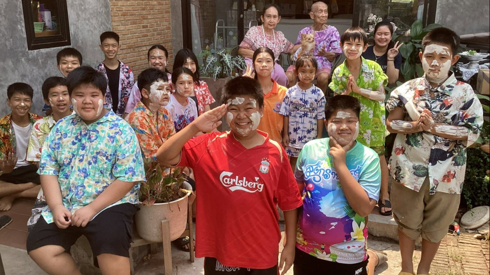 บรรยากาศกิจกรรมร่วมกันของนักเรียน ครู และครอบครัวบ้านปราชญ์อุดม
